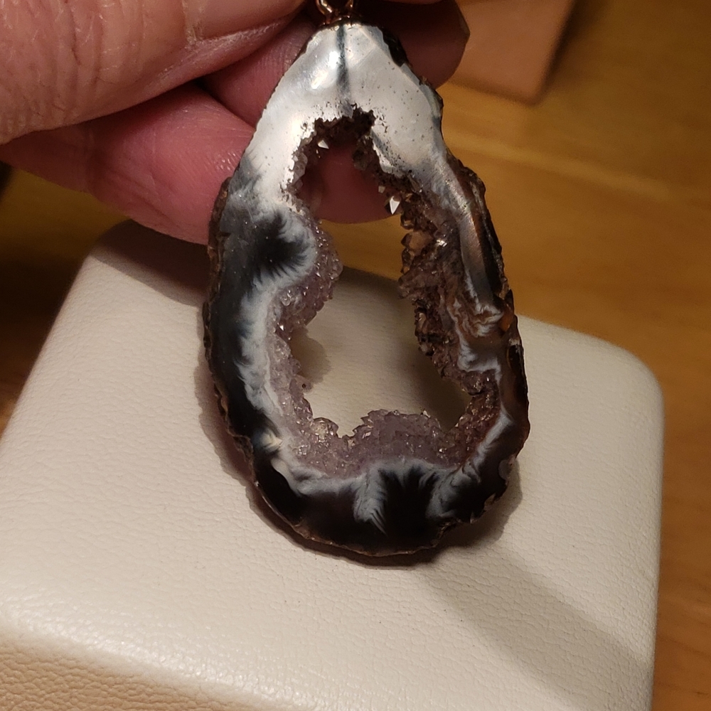 PURPLE Quartz pendant